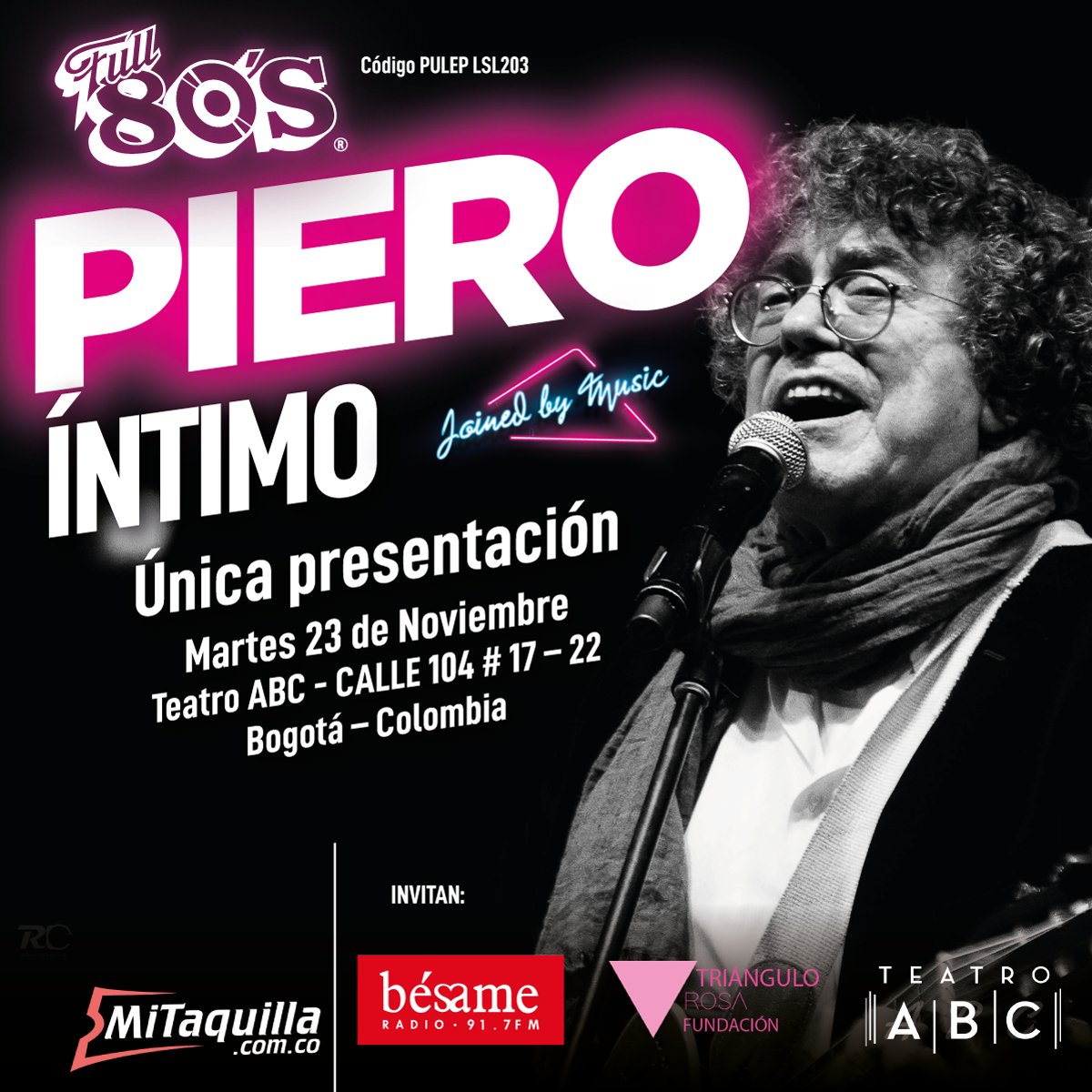 piero intimo bogotá